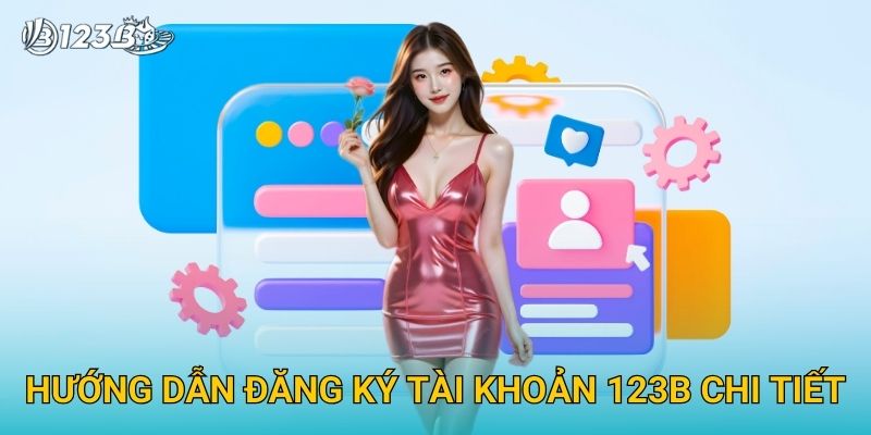Hướng dẫn đăng ký tài khoản 123B chi tiết