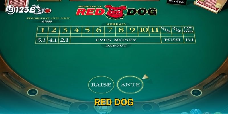 Red Dog 123B – Game Bài Kinh Điển Dành Cho Người Thích Thử Thách