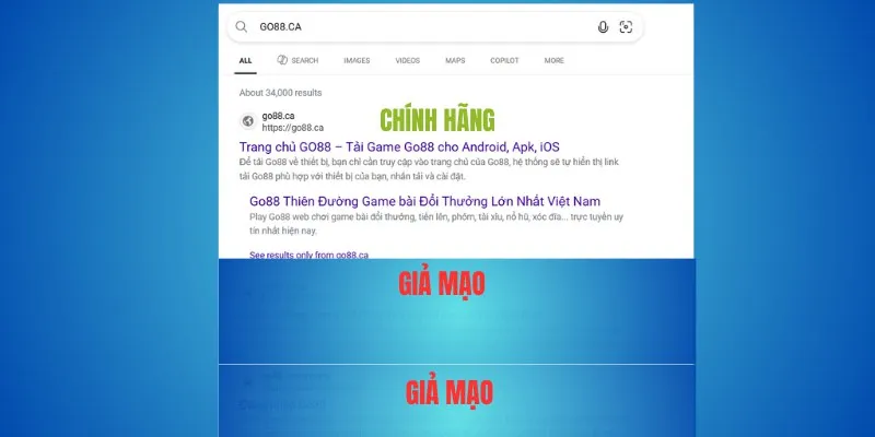 Nhận diện go88.ca mới